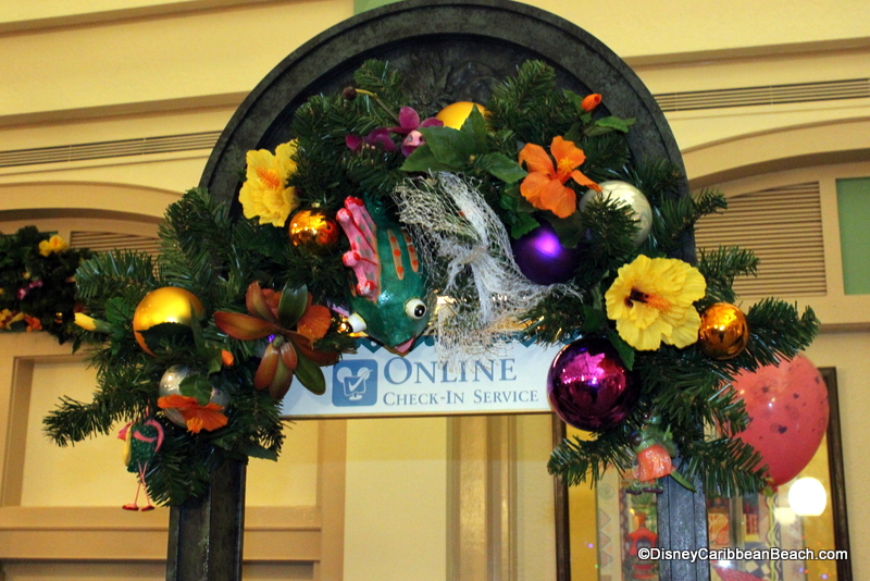Lobby garland